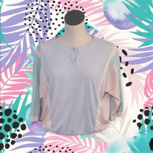 Vintage 80s Pastel Knit Top
